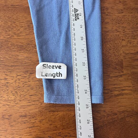 Belle by Kim Gravel Women's 1X Cardigan Sweater Feather Knit Open Front Duster - Picture 8 of 10